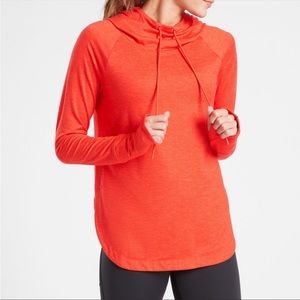 Athleta Uptempo Hoodie Torch Red